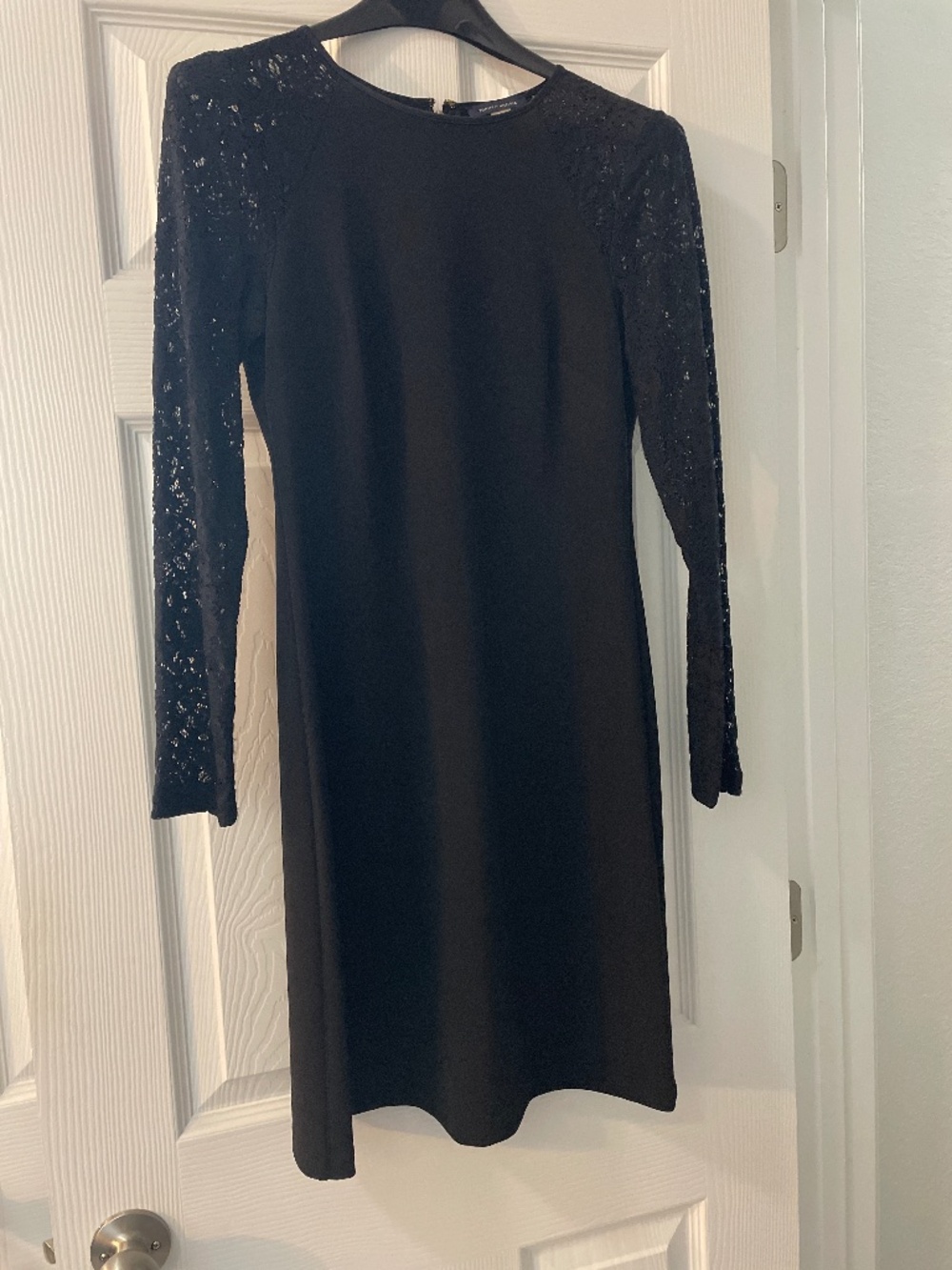 black cocktail dress